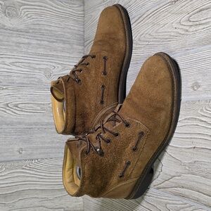 Neil M Footwear Jasper Brown Suede Leather Chukka Boots Mens  Size 9